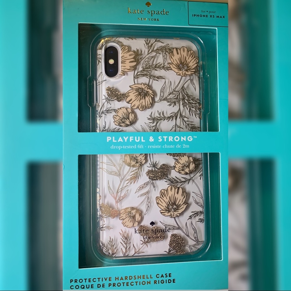 BNNBU-Kate Spade-Pink Blossom-iPhone XS MAX Case.